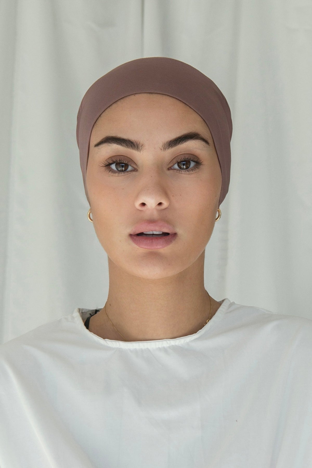 Hijab Undercap - Deep Taupe