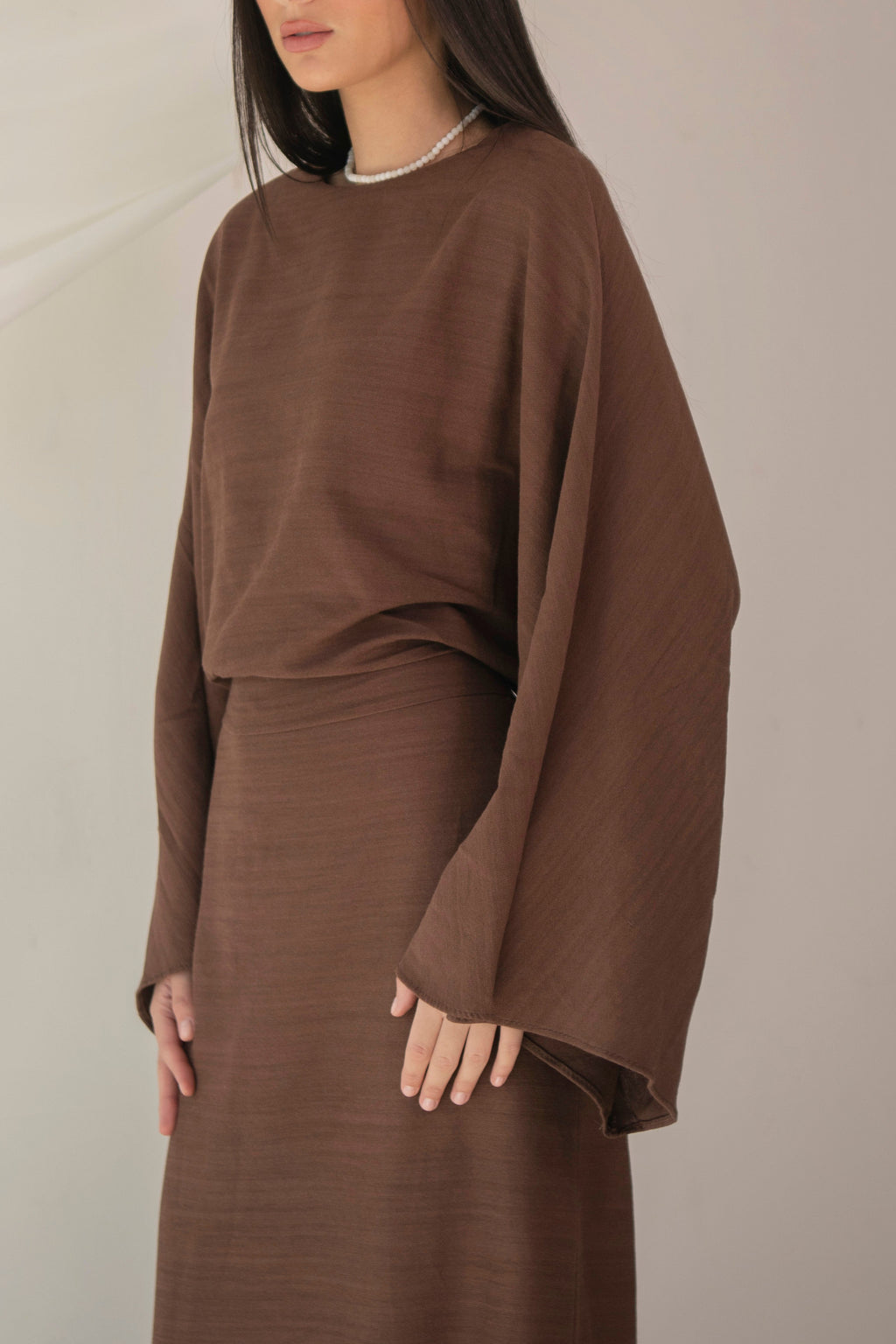 Samra Dress- Brown