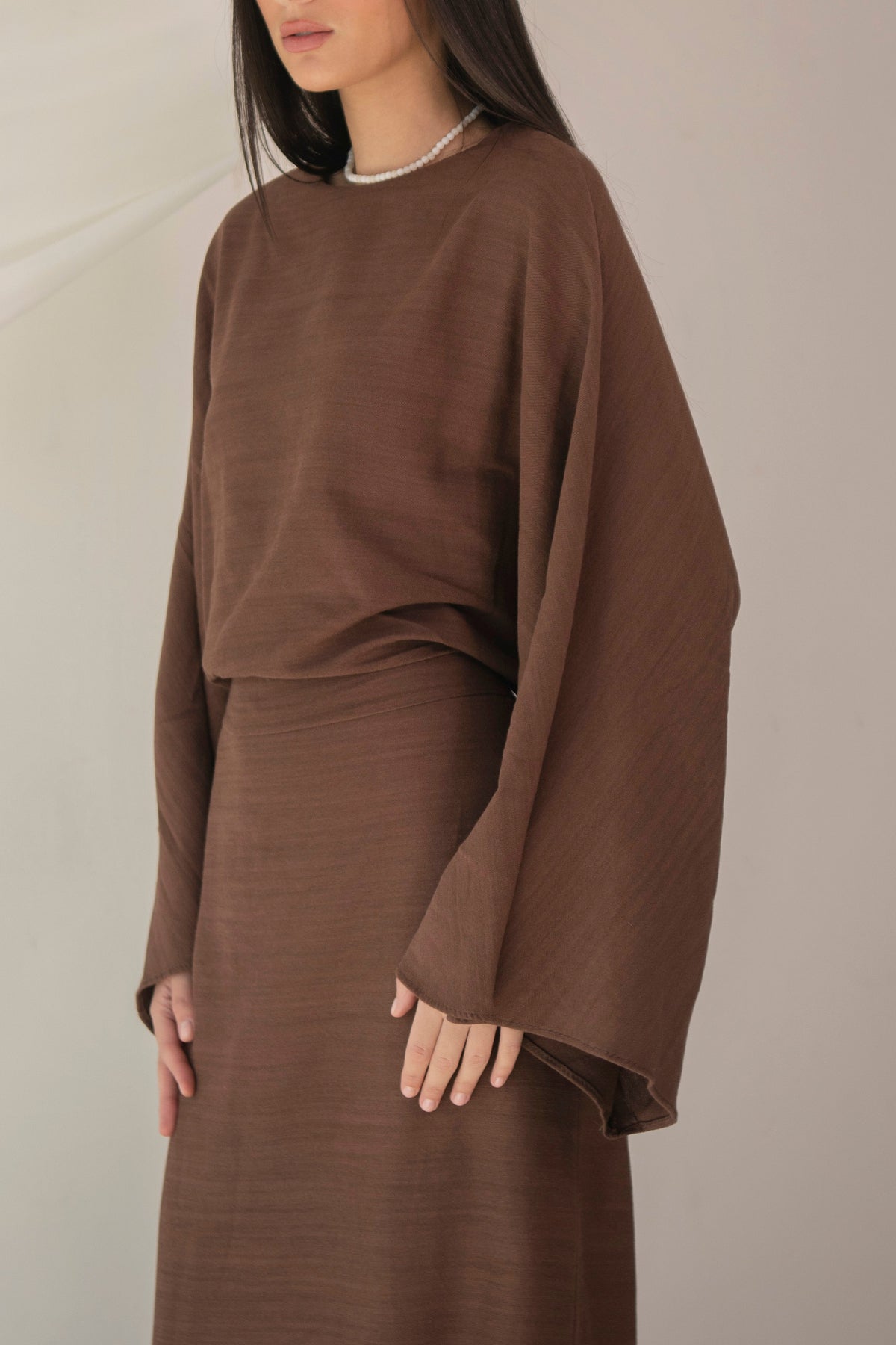 Samra Dress- Brown