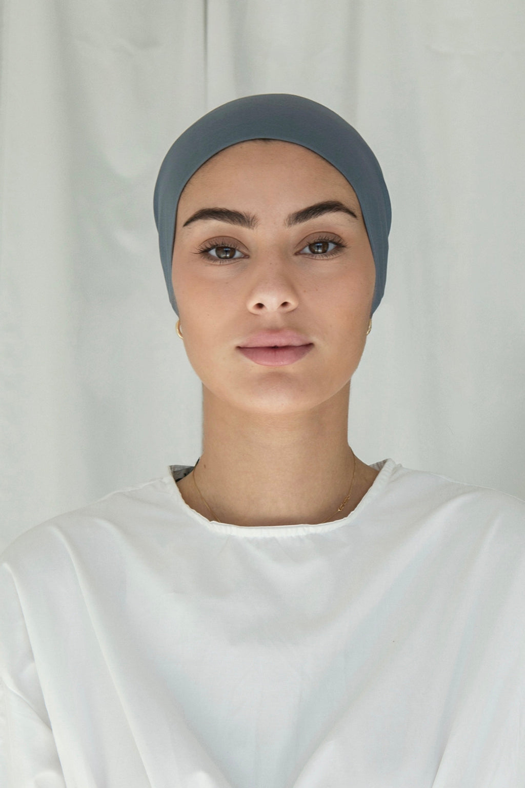 Hijab Undercap - Greyish Blue