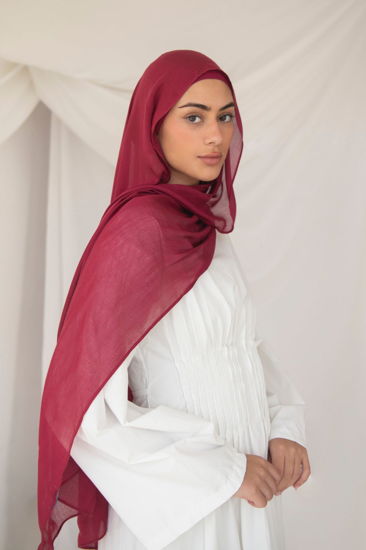 Modal Hijab- Raspberry