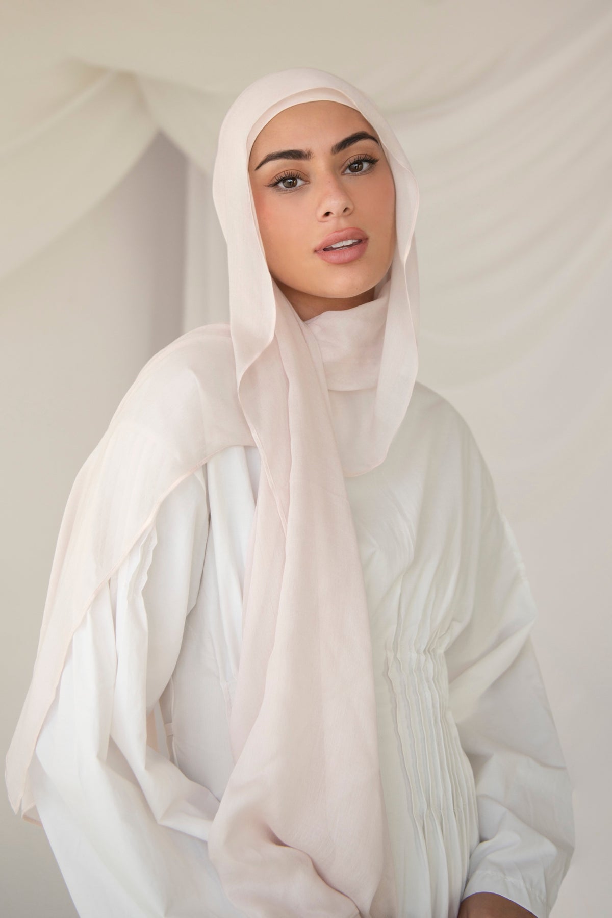 Modal Hijab- Marshmallow Pink