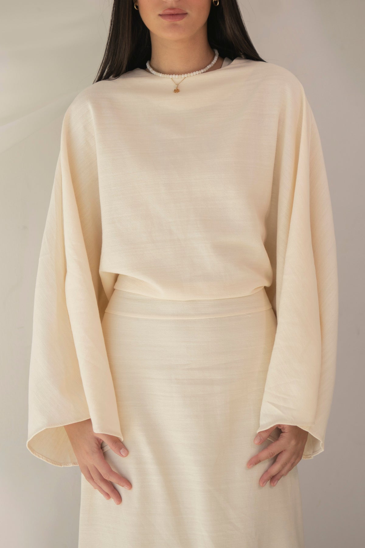 Samra Dress- Beige