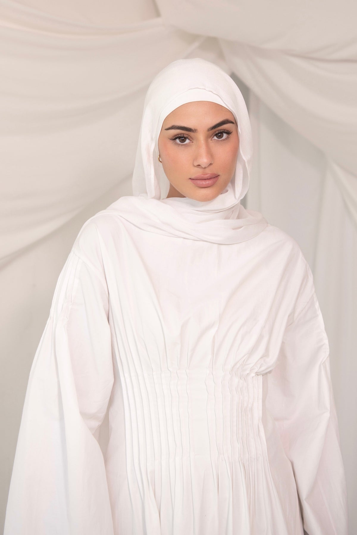 Modal Hijab - White