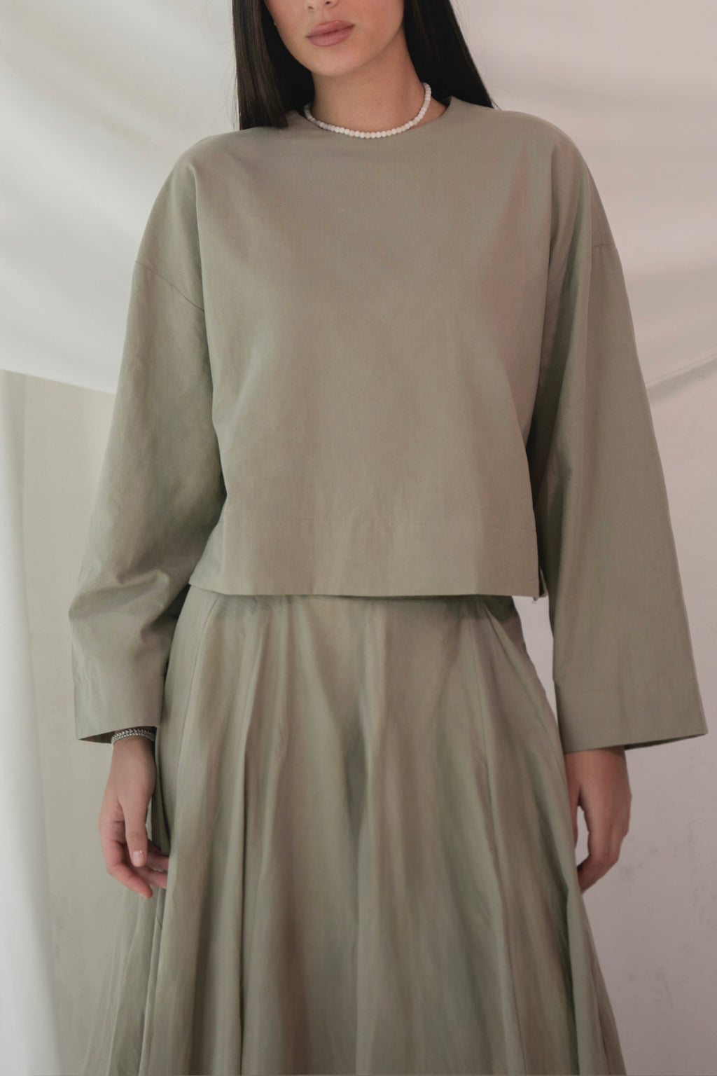 Raya Set- Soft Olive Green