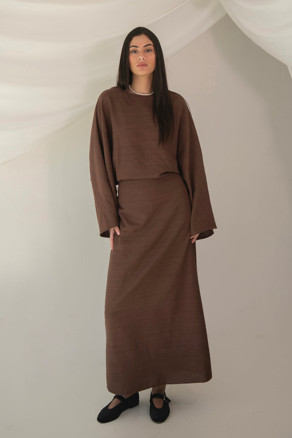 Samra Dress- Brown