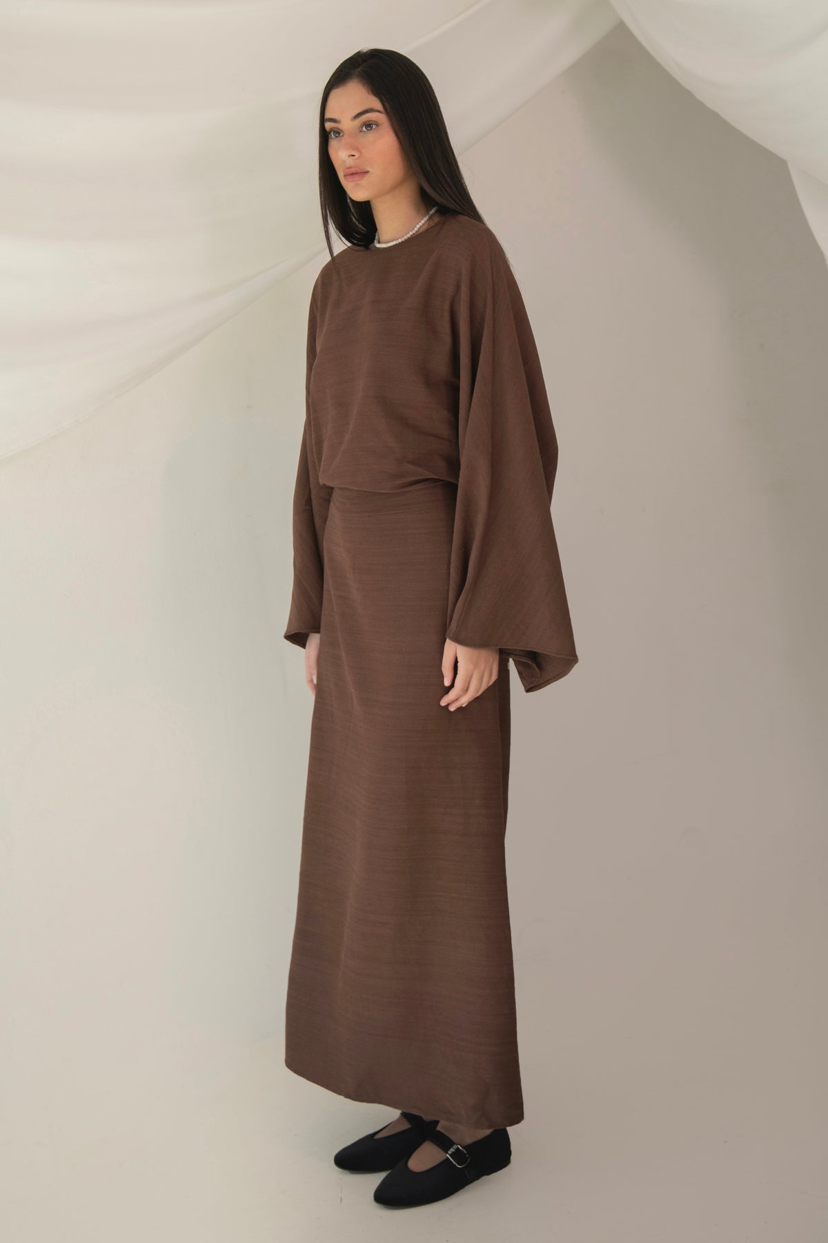 Samra Dress- Brown