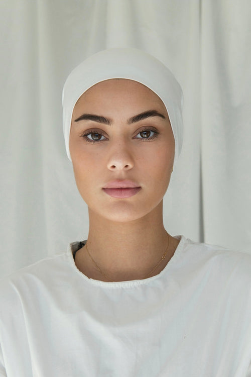 Hijab Undercap - White