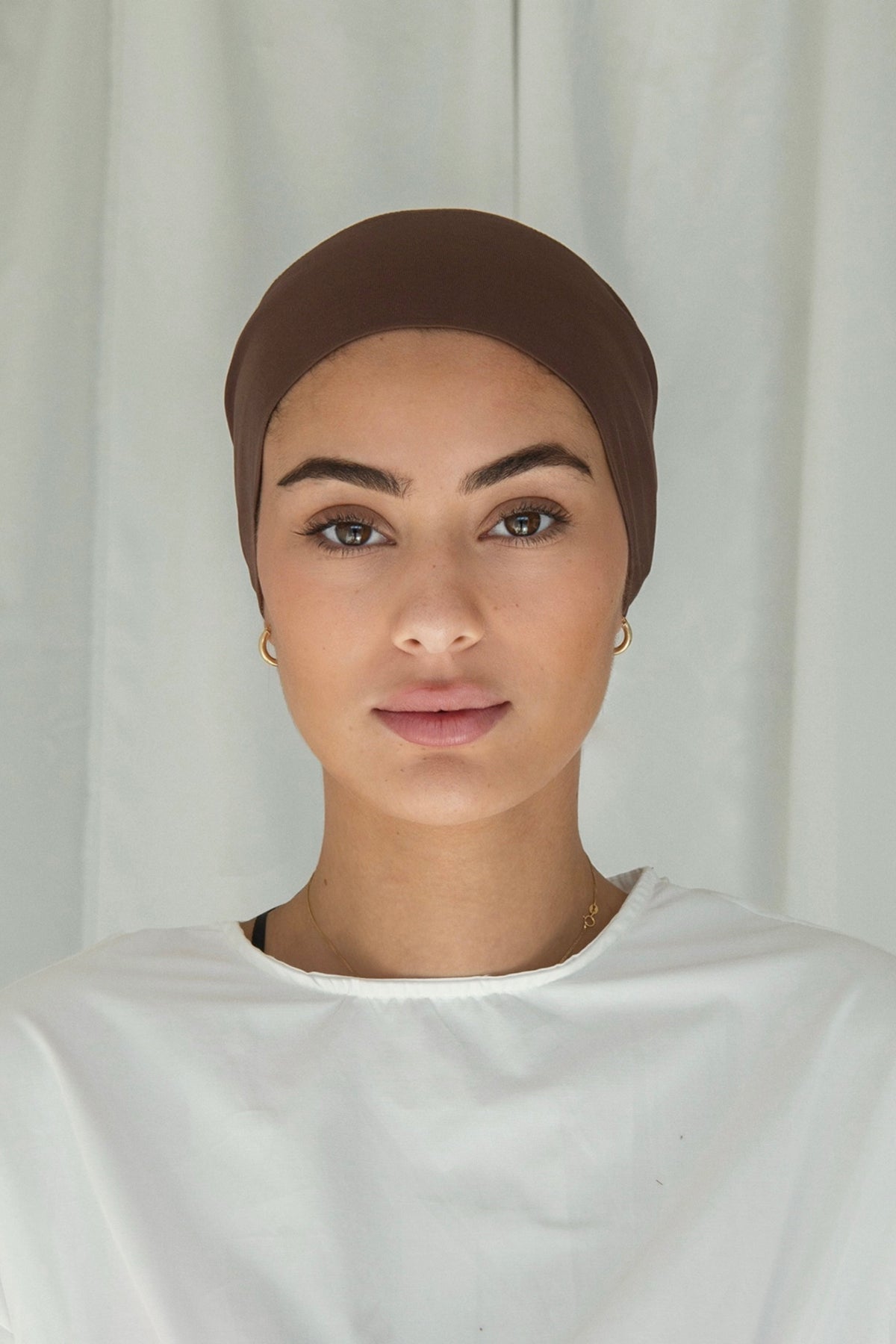 Hijab UnderCap- Chocolate Brown