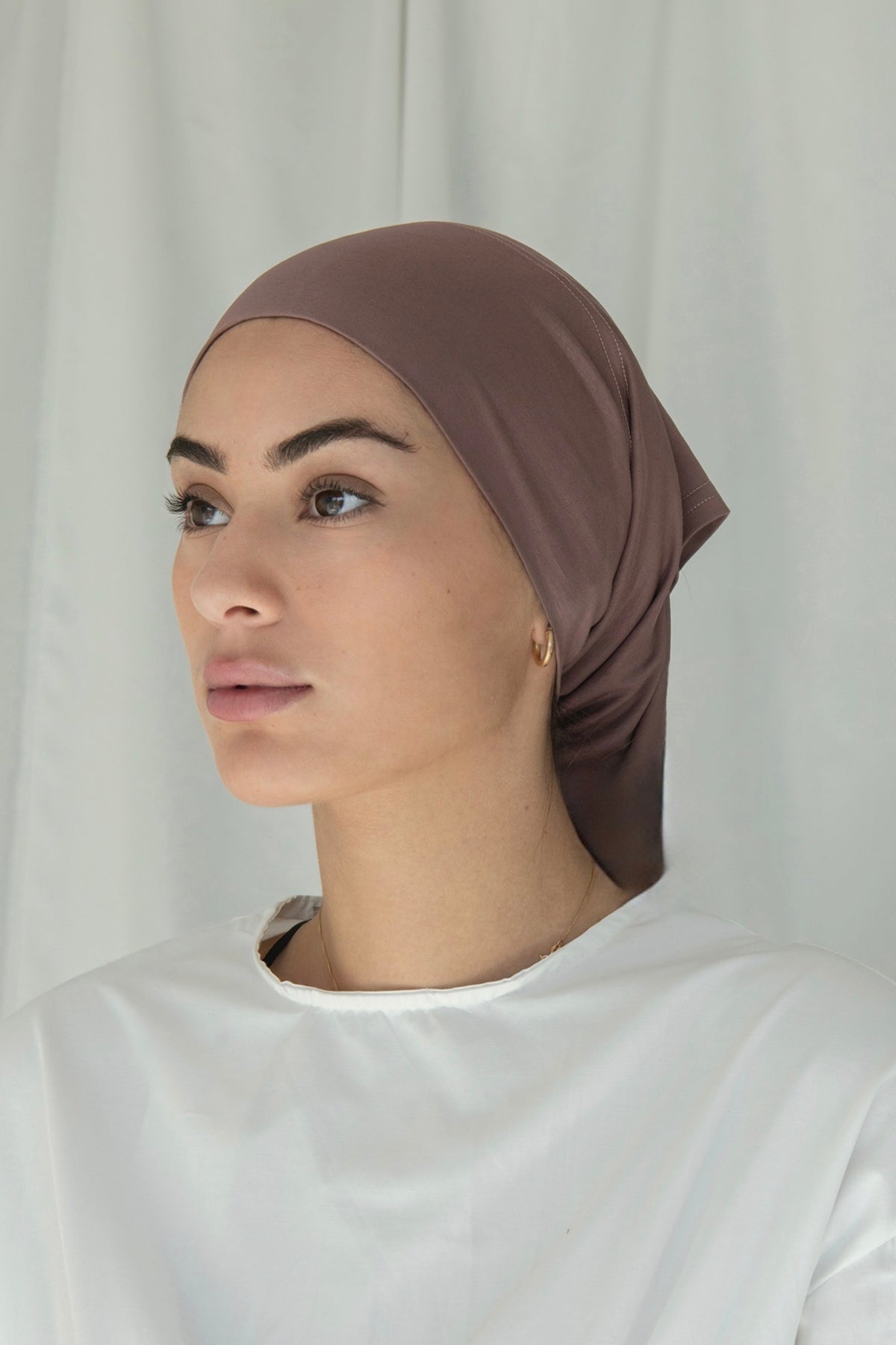 Hijab Undercap - Deep Taupe