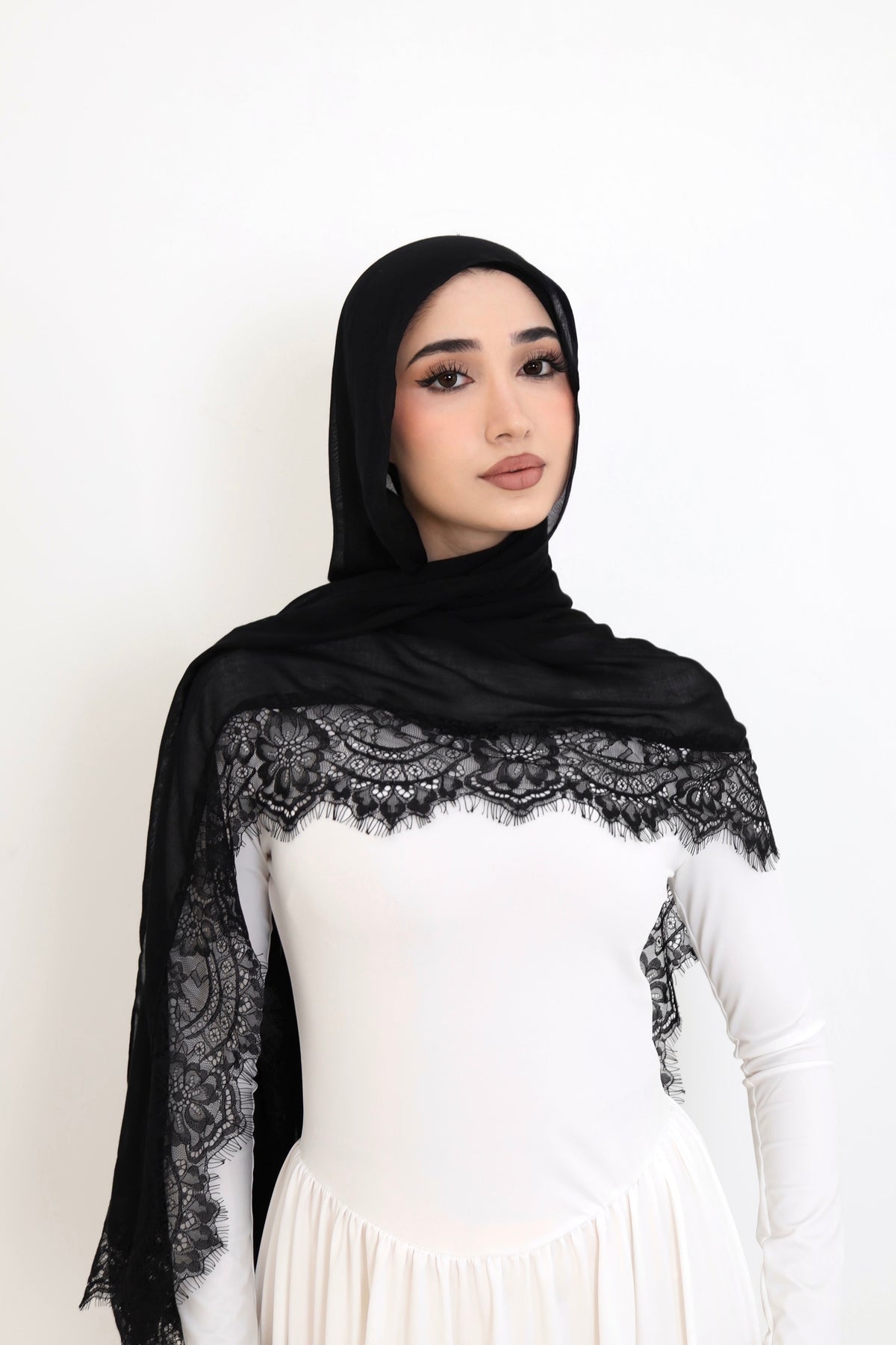 Lace Modal- Black