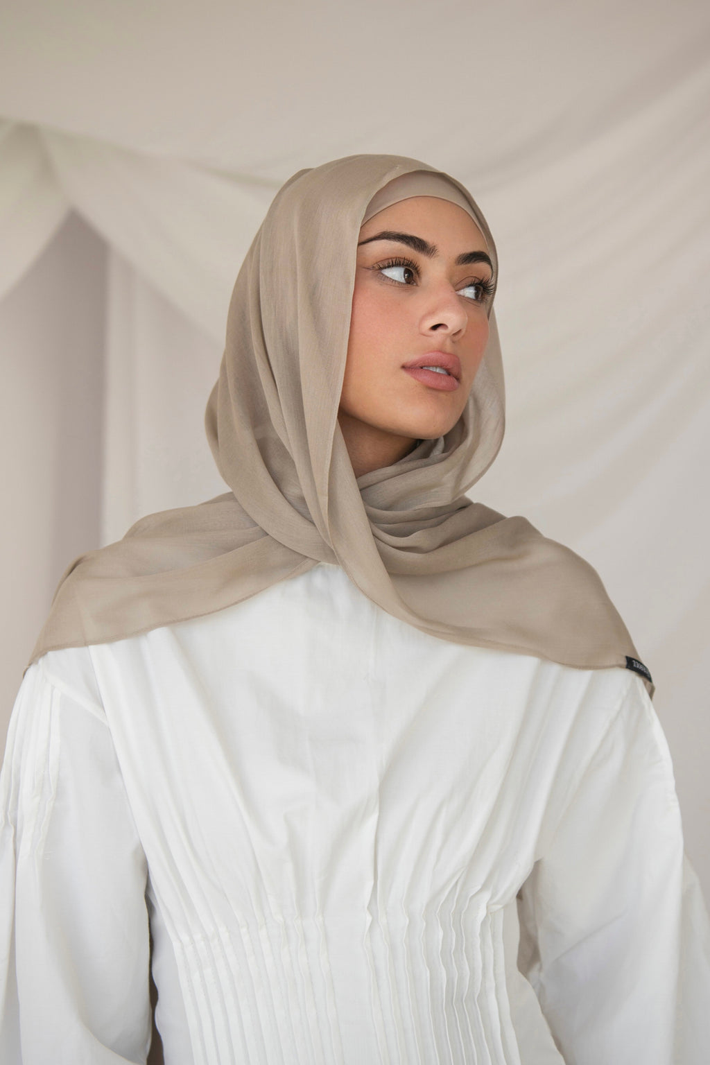 Modal Hijab - Latte