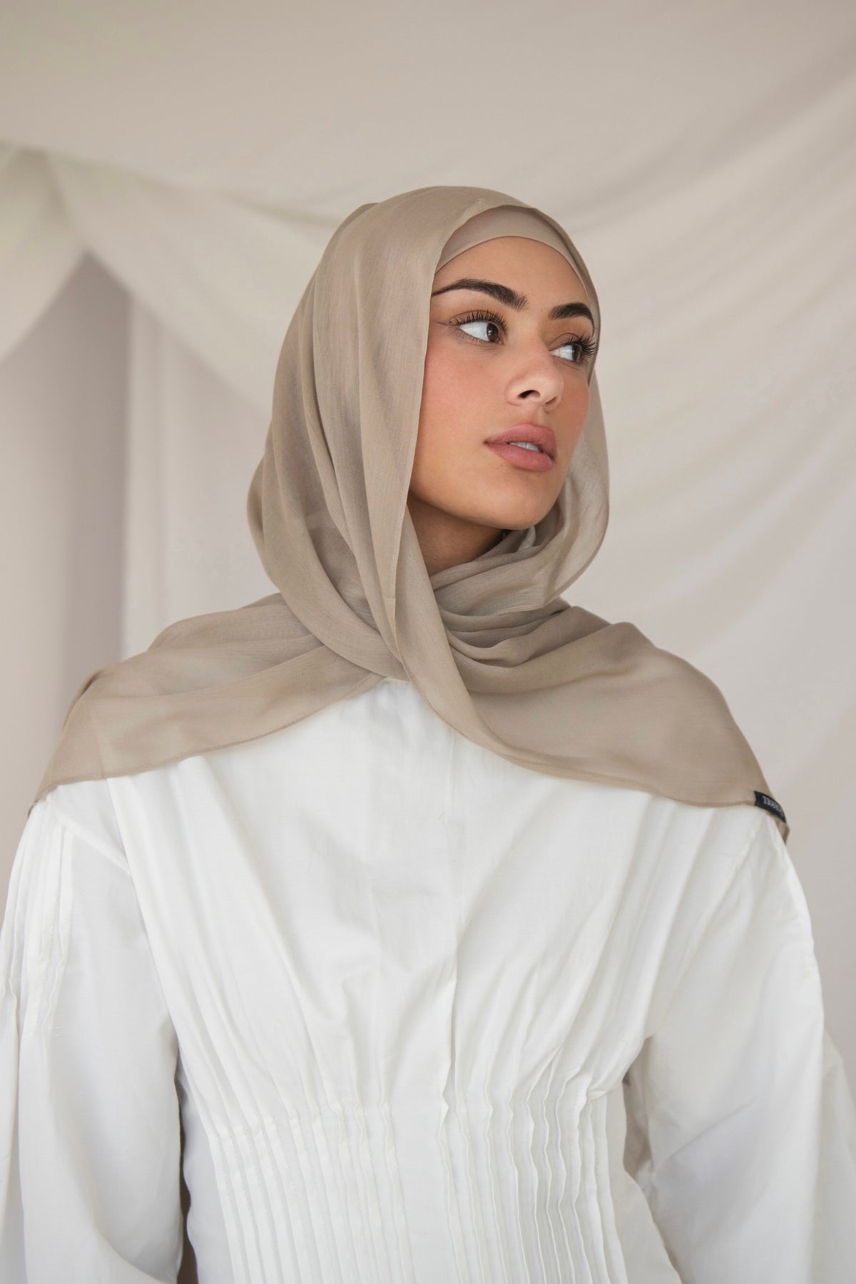 Modal Hijab - Latte