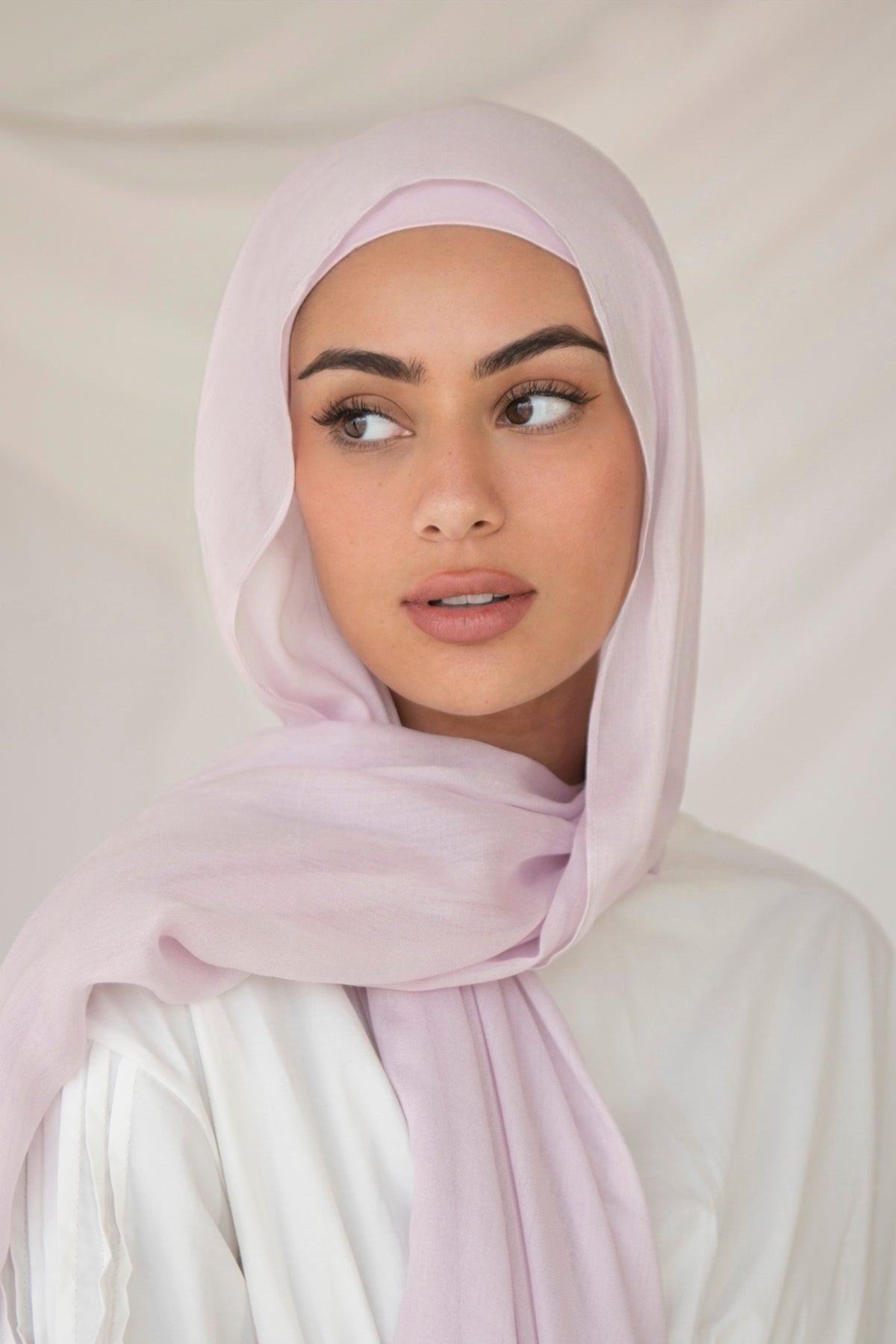 Modal Hijab- Pastel Mauve