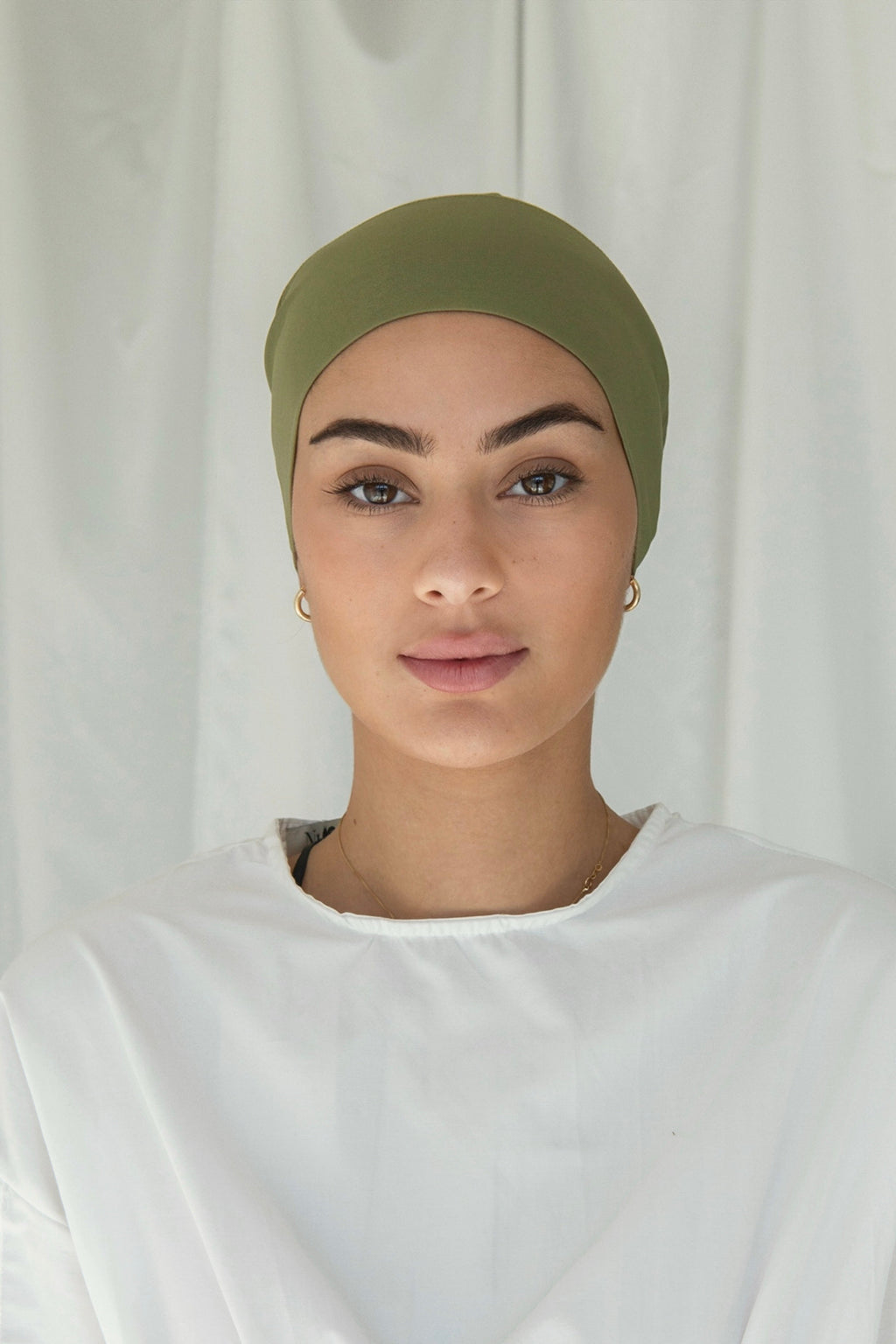 Hijab UnderCap- Olive Green