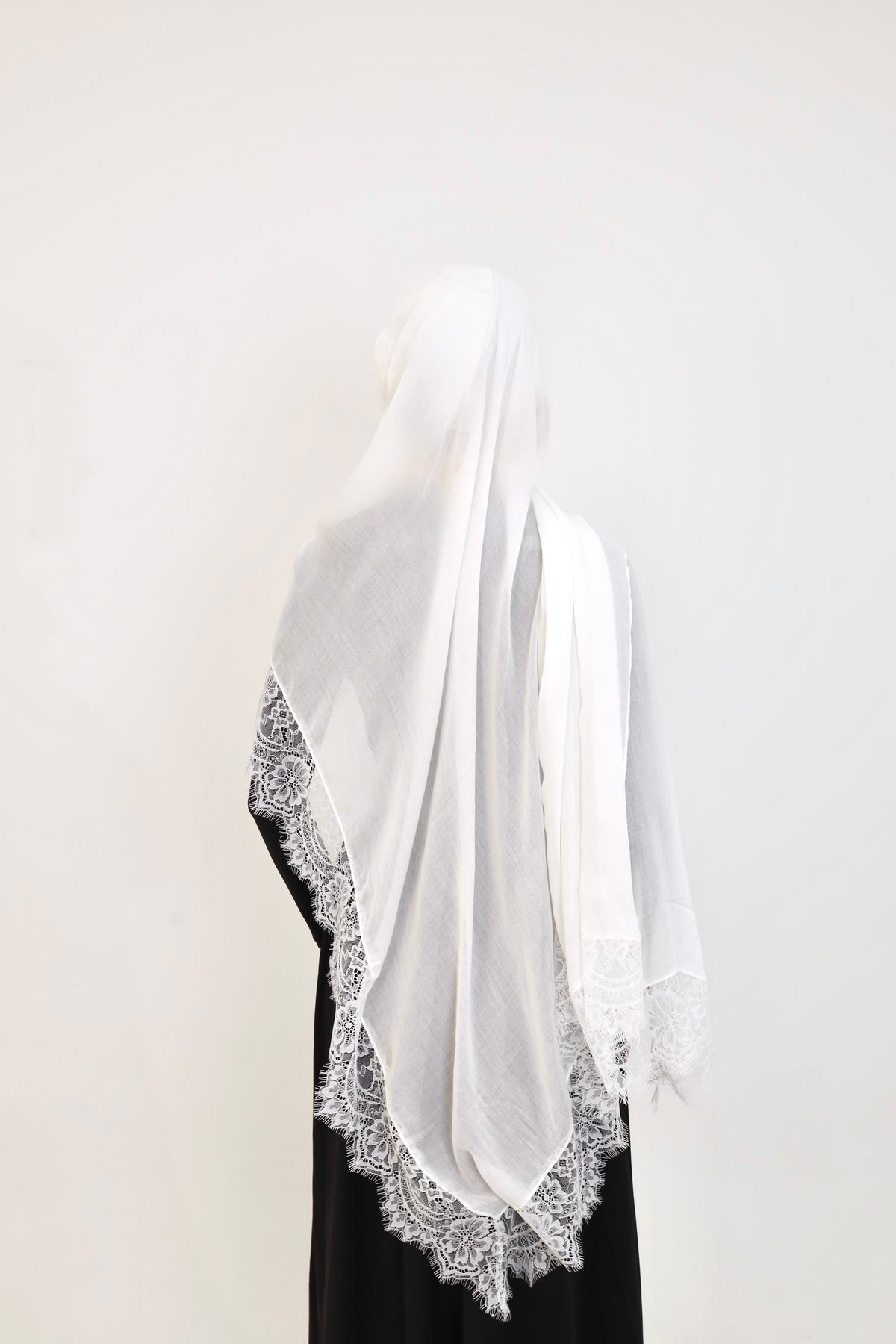 Lace Modal-White