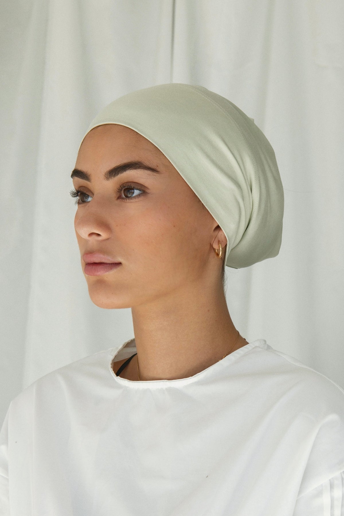 Hijab UnderCap- Pastel Green