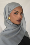 Modal Hijab- Cloud Grey