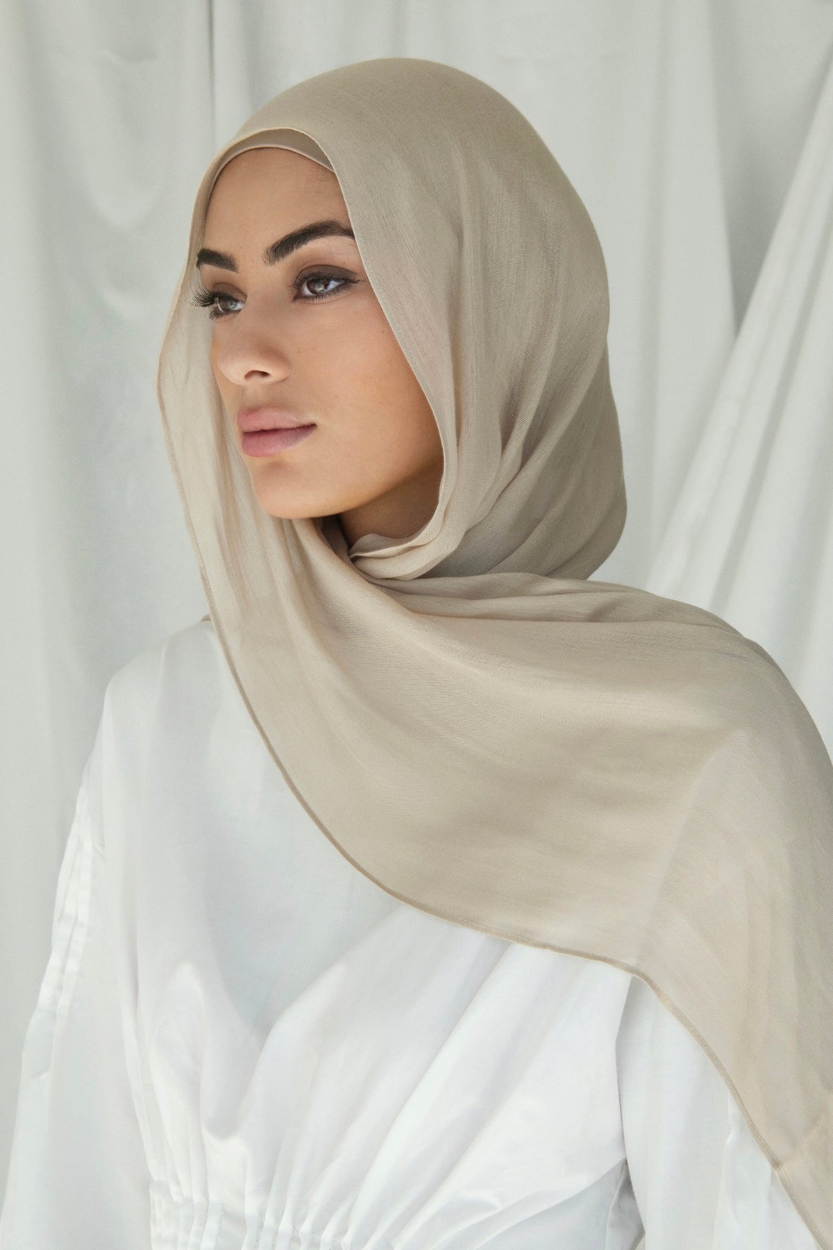 Modal Hijab - Light Sand
