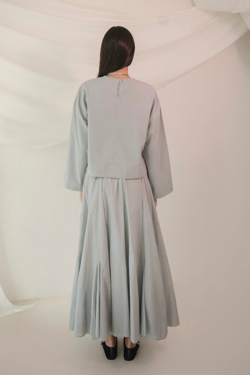 Raya set- greyish Blue