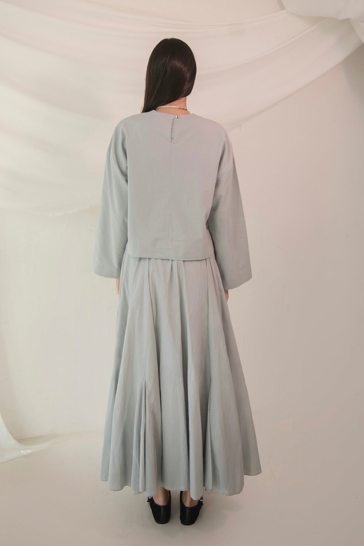 Raya set- greyish Blue