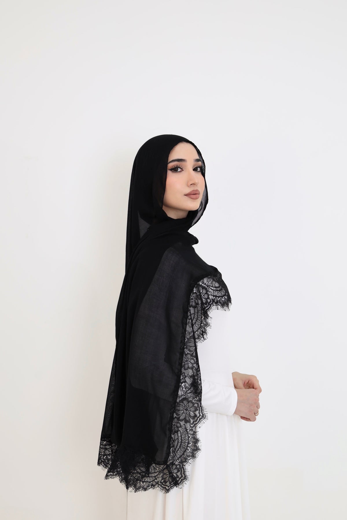 Lace Modal- Black
