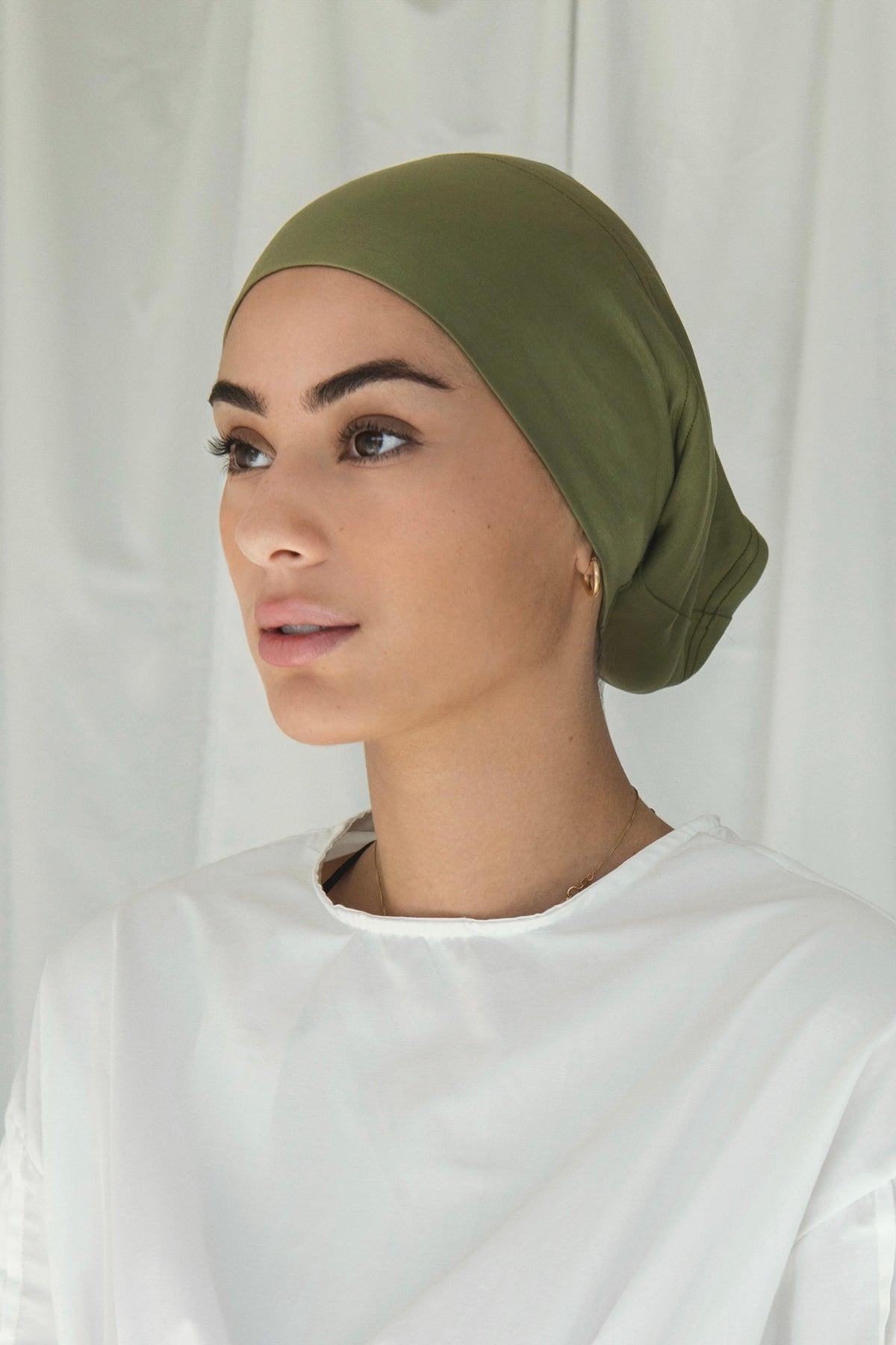 Hijab UnderCap- Olive Green