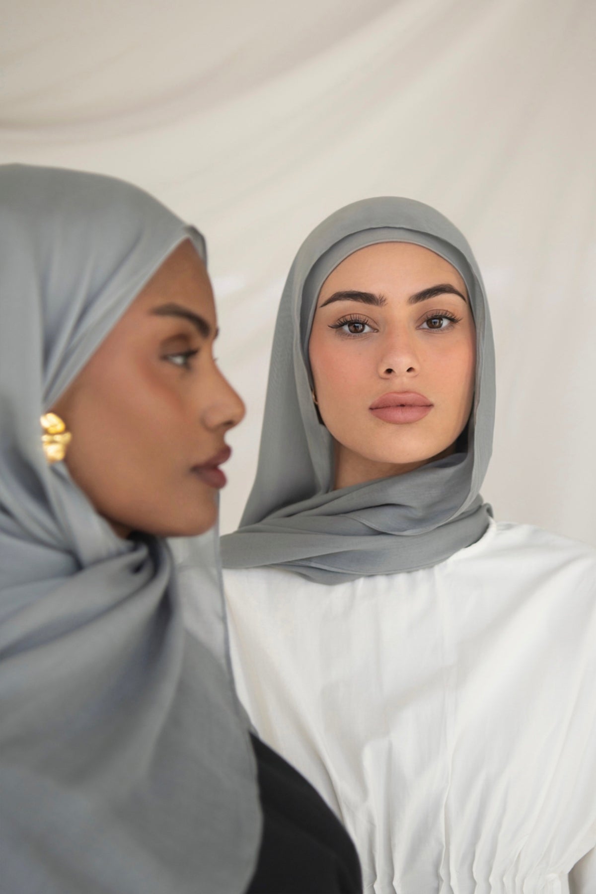 Modal Hijab- Cloud Grey