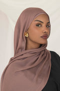Modal Hijab- Deep Taupe
